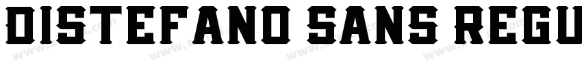 Distefano Sans Regul字体转换